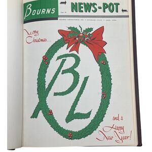 Bourns Inc. Newspot Yearbook 1956–1961 Vintage Bound Edition